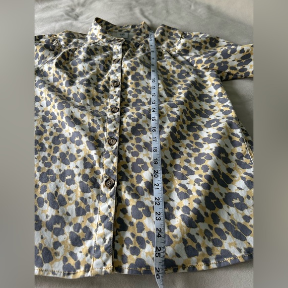 CAbi Leopard Print Blazer - Yellow and Black - Picture 7 of 8